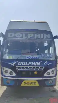 Dolphin tours and travels Bus-Front Image