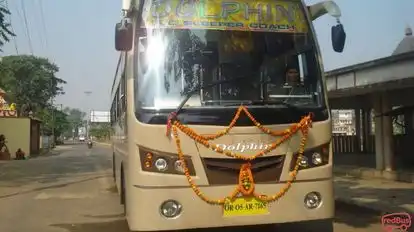 Dolphin tours and travels Bus-Front Image