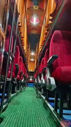 Dolphin tours and travels Bus-Seats layout Image