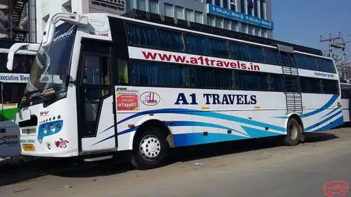 A1 Travels Bus-Front Image