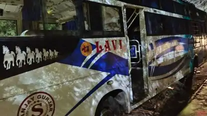 Lavi Travels Bus-Side Image