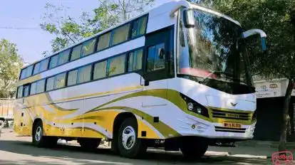 SS Travels Kalyan Bus-Front Image