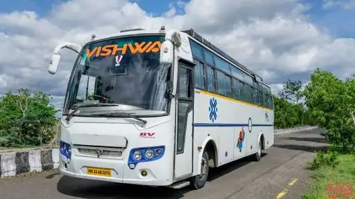 Vishwa   Travels Bus-Front Image