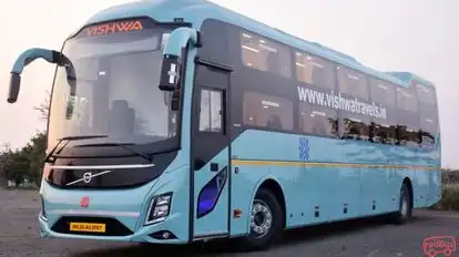 Vishwa   Travels Bus-Front Image