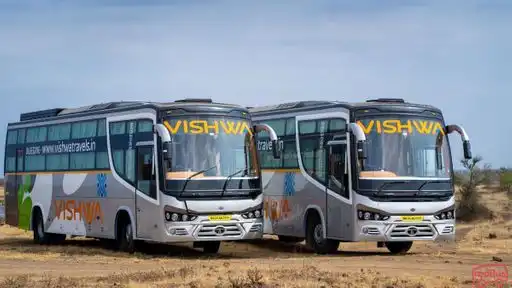 Vishwa   Travels Bus-Front Image