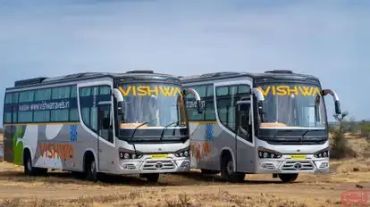 Vishwa   Travels Bus-Front Image