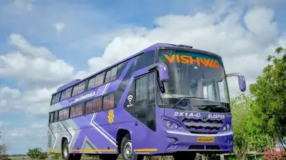 Vishwa   Travels Bus-Front Image