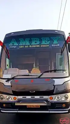 Ambey  Travel  Agency Bus-Front Image