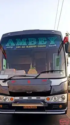 Ambey  Travel  Agency Bus-Front Image