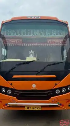 Raghuveer   Travels Bus-Front Image