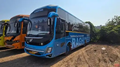Raghuveer   Travels Bus-Front Image