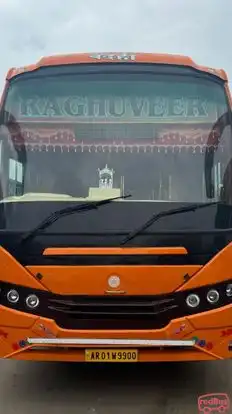 Raghuveer   Travels Bus-Front Image