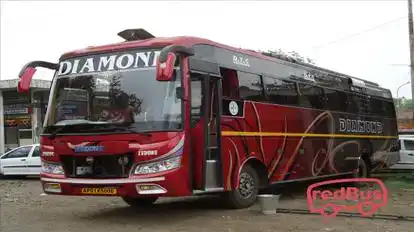 Diamond Tours & Travels Bus-Front Image