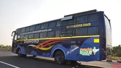 Diamond Tours & Travels Bus-Side Image
