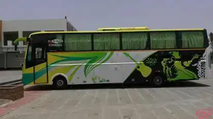 Raj   express Bus-Front Image