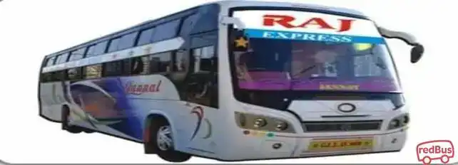 Raj   express Bus-Side Image