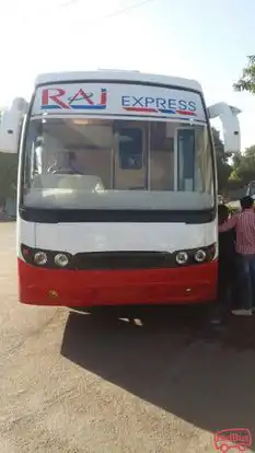 Raj   express Bus-Front Image