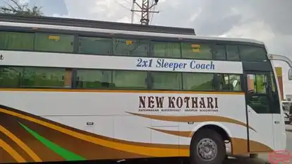 Poonam New Kothari Travels Bus-Side Image