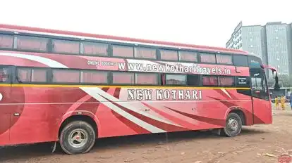 Poonam New Kothari Travels Bus-Side Image