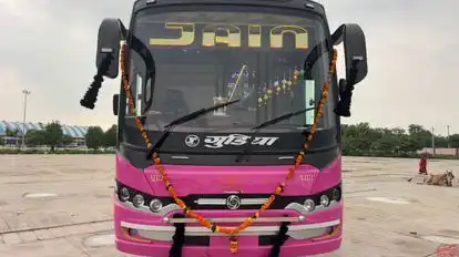 Jain Travels Regd. ABD Bus-Front Image