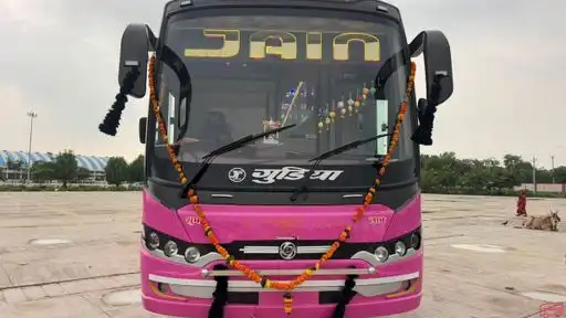 Jain Travels Regd. ABD Bus-Front Image