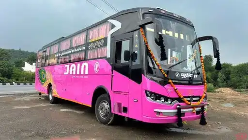 Jain Travels Regd. ABD Bus-Front Image