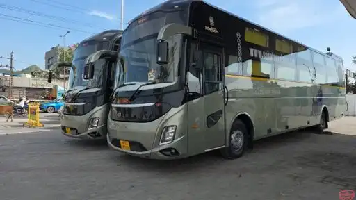 Jain Travels Regd. ABD Bus-Front Image