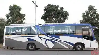 New Sahara  Travels Bus-Side Image