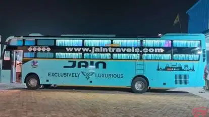 Jain travels regd Bus-Side Image