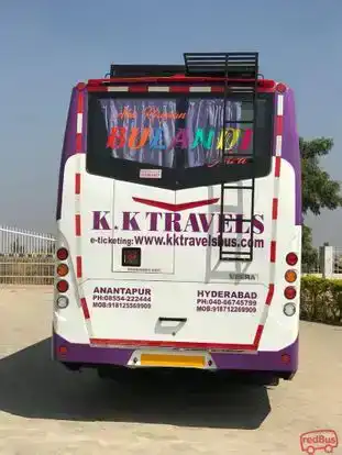 KK Travels Bus-Front Image