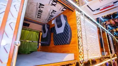Malkan  Travels Bus-Seats layout Image
