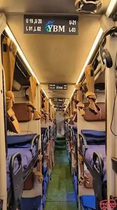 YBM Travels(BLM) Bus-Seats layout Image