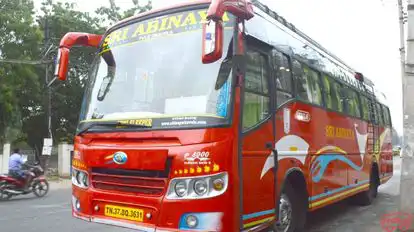 Abinaya Travels Bus-Front Image