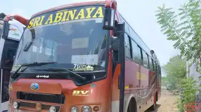 Abinaya Travels Bus-Front Image