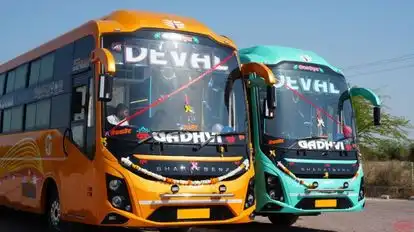 Deval Travels Bus-Front Image