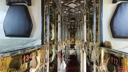 King Travels  Shirdi Bus-Seats layout Image