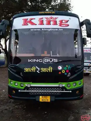 King Travels  Shirdi Bus-Seats layout Image