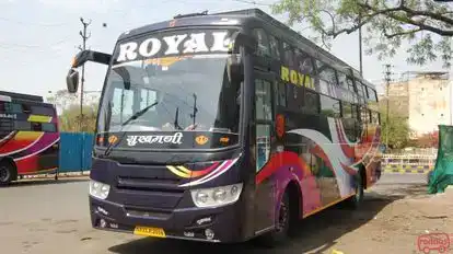 Royal         Travels Bus-Front Image