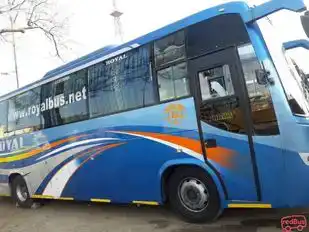 Royal         Travels Bus-Side Image