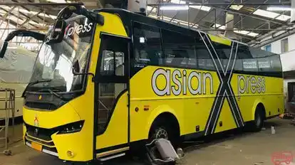 Asian xpress Bus-Front Image