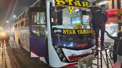 Ashok       Travels Bus-Front Image