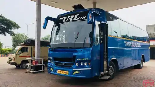 Blossom Travels Bus-Front Image