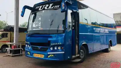 Blossom Travels Bus-Front Image