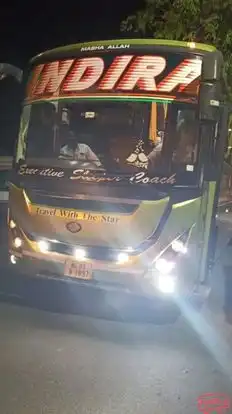 Indira     Travels Bus-Front Image