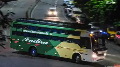 Indira Travels Bus-Front Image