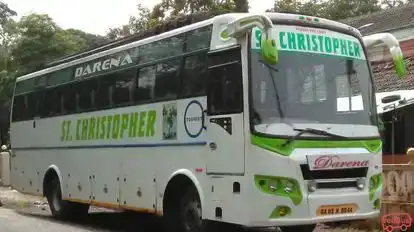 St Christopher Travels Bus-Front Image