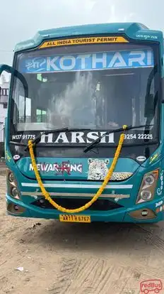 Kothari Travels Bus-Front Image