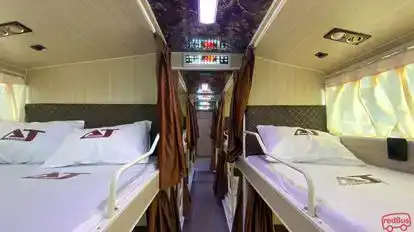 Ashok Travels Ujjain Bus-Seats layout Image