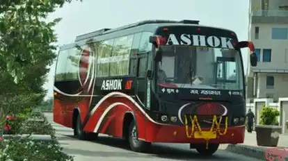 Ashok Travels Ujjain Bus-Front Image