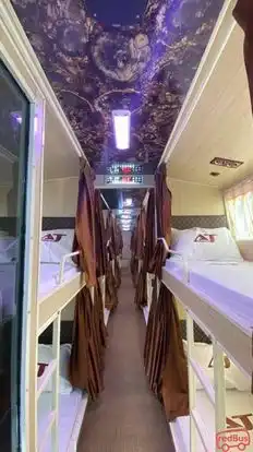 Ashok Travels Ujjain Bus-Seats layout Image
